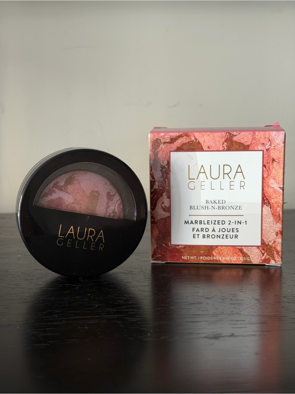 Laura Geller Baked Blush-n-Bronze Marbleized 2-in-1 - Rose Bronze - Picture 2 of 4